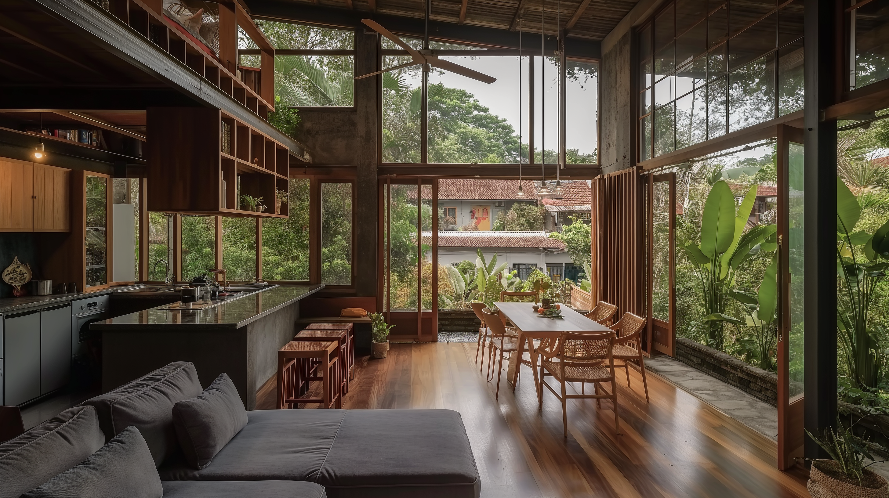 Casa NāM living space